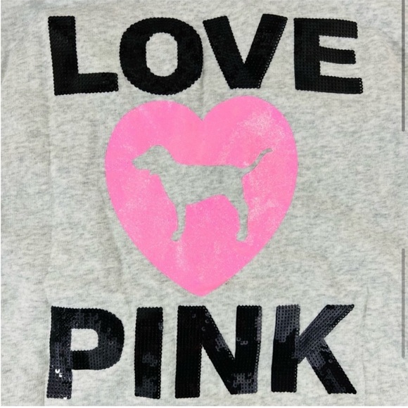 XXL VS PINK Originals Zip Hoodie Sweatshirt - Picture 4 of 7